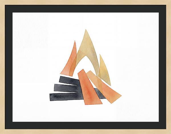 Bonfire Abstract Composition