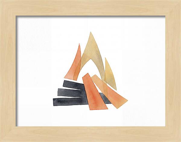 Bonfire Abstract Composition