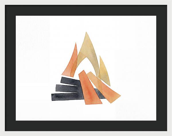 Bonfire Abstract Composition