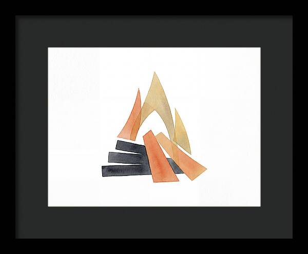 Bonfire Abstract Composition