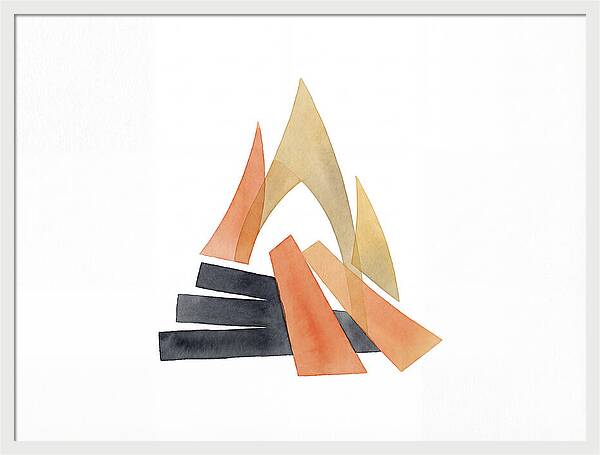 Bonfire Abstract Composition