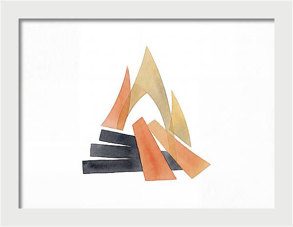 Bonfire Abstract Composition
