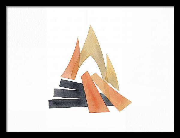 Bonfire Abstract Composition