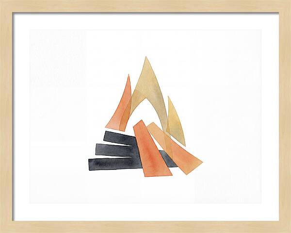 Bonfire Abstract Composition