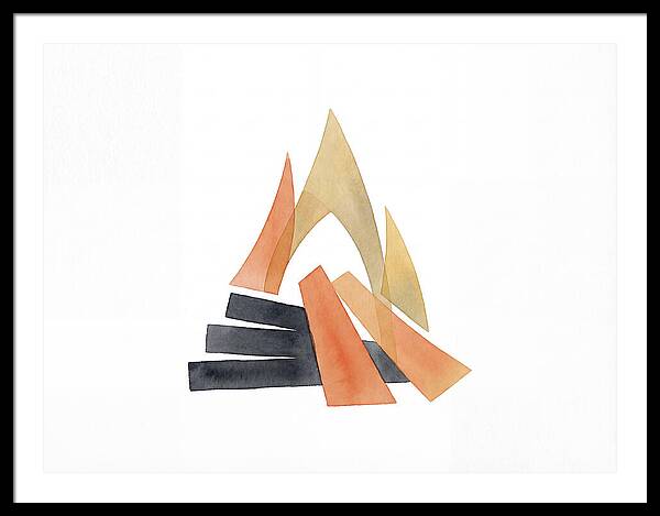 Bonfire Abstract Composition