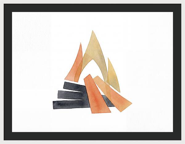 Bonfire Abstract Composition
