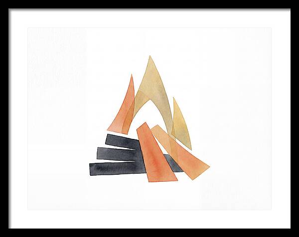 Bonfire Abstract Composition