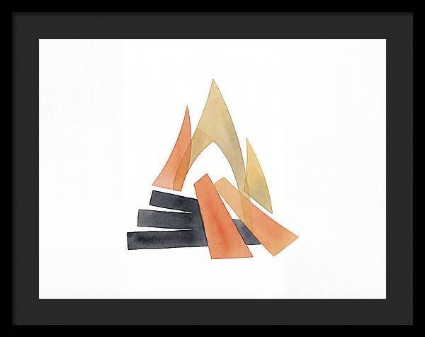 Bonfire Abstract Composition