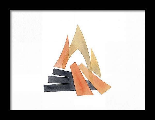 Bonfire Abstract Composition