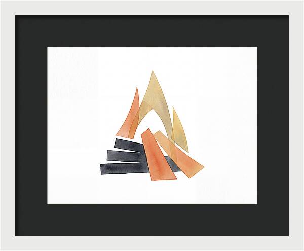 Bonfire Abstract Composition