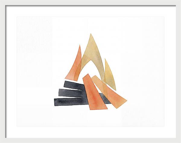 Bonfire Abstract Composition