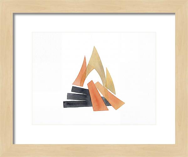 Bonfire Abstract Composition