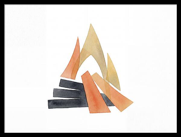 Bonfire Abstract Composition