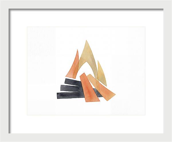 Bonfire Abstract Composition