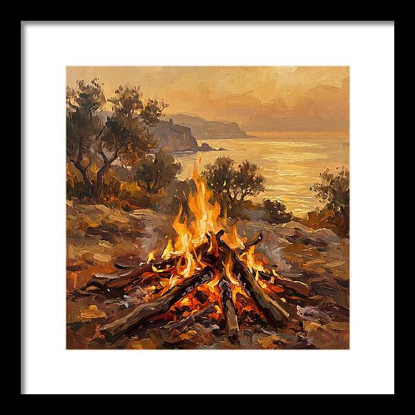 Bonfire By The Mediterranean