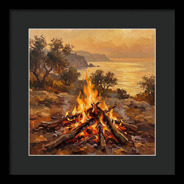Bonfire By The Mediterranean