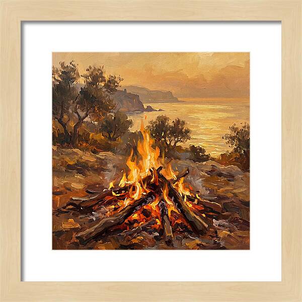 Bonfire By The Mediterranean
