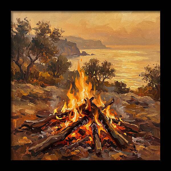 Bonfire By The Mediterranean