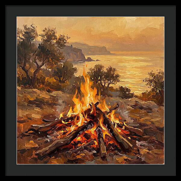 Bonfire By The Mediterranean