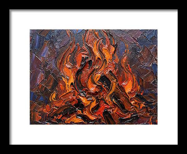 Bonfire Flames Dancing