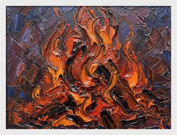 Bonfire Flames Dancing