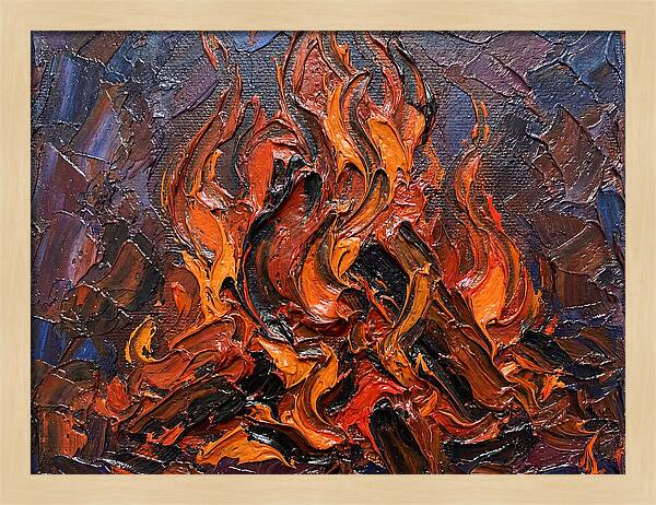 Bonfire Flames Dancing