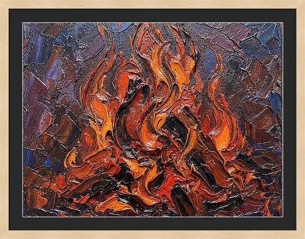 Bonfire Flames Dancing