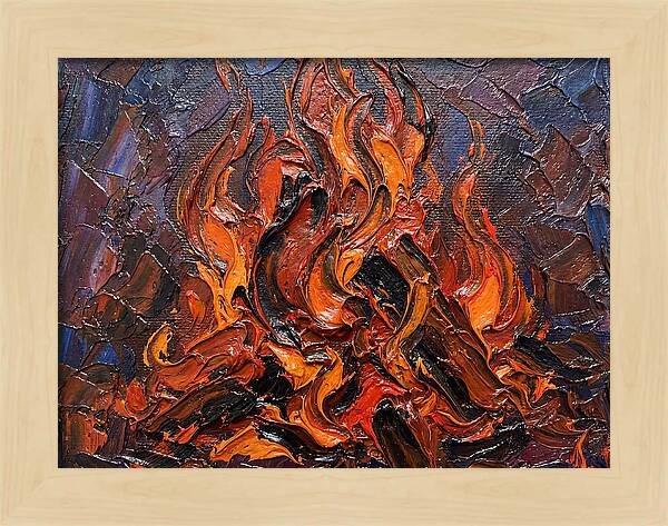 Bonfire Flames Dancing