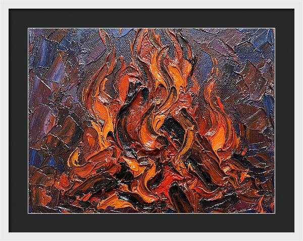 Bonfire Flames Dancing
