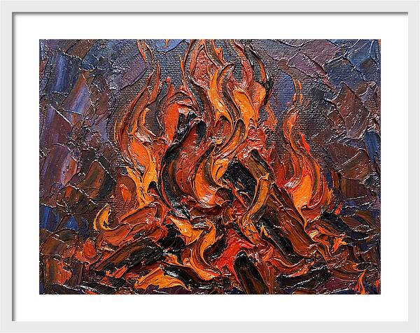 Bonfire Flames Dancing