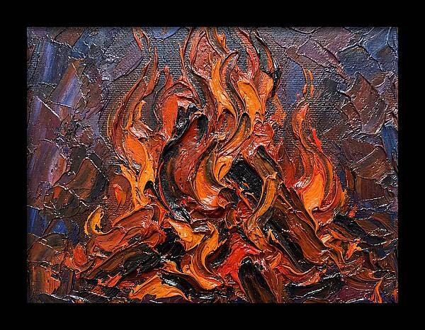 Bonfire Flames Dancing