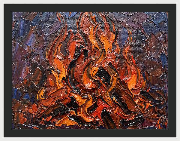 Bonfire Flames Dancing