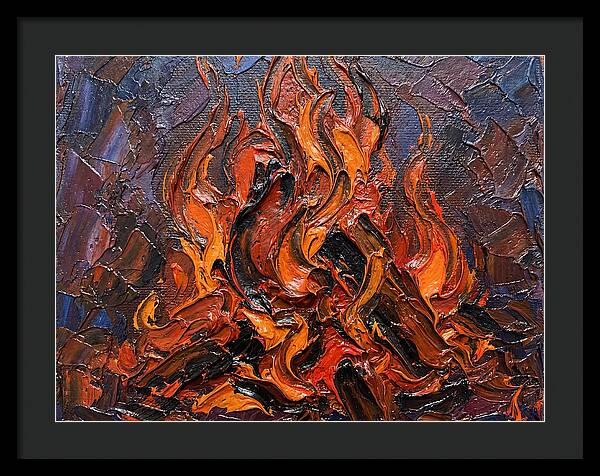 Bonfire Flames Dancing