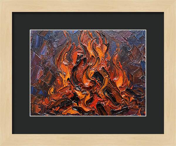 Bonfire Flames Dancing