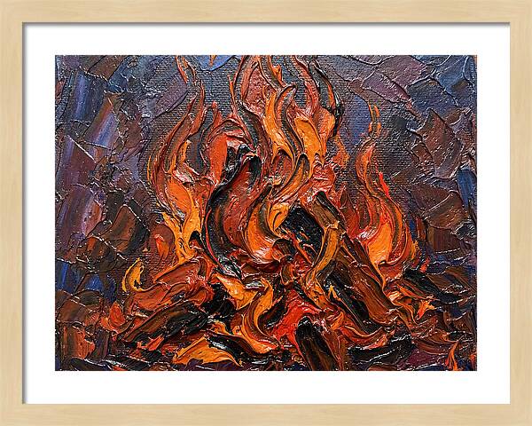 Bonfire Flames Dancing