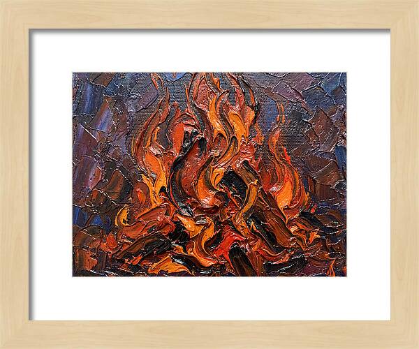 Bonfire Flames Dancing