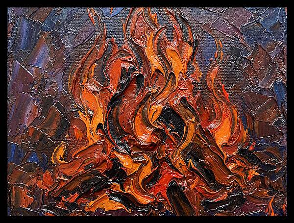 Bonfire Flames Dancing