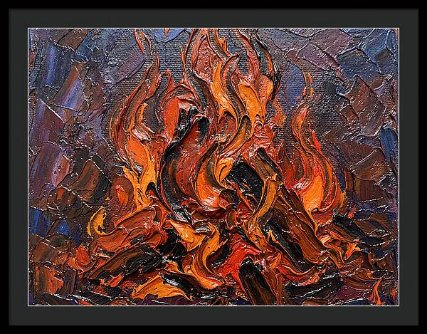Bonfire Flames Dancing