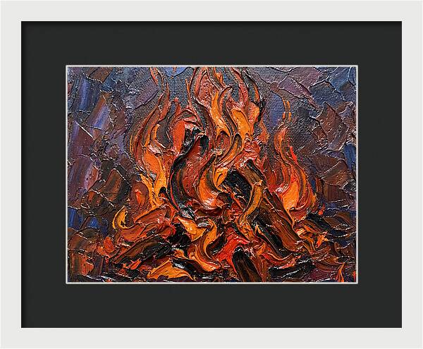 Bonfire Flames Dancing