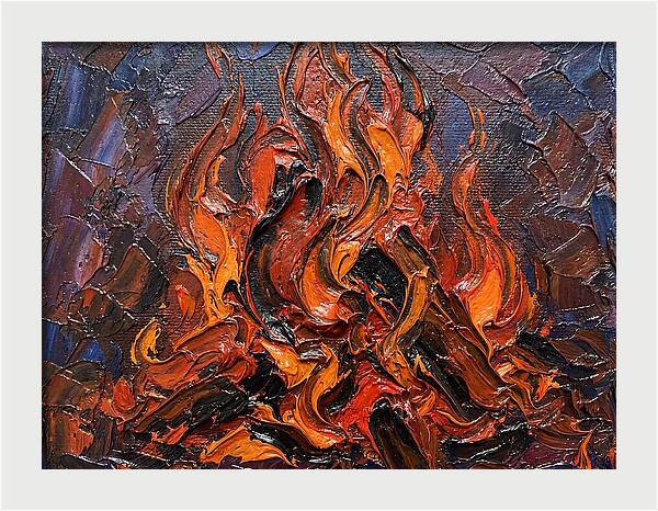 Bonfire Flames Dancing