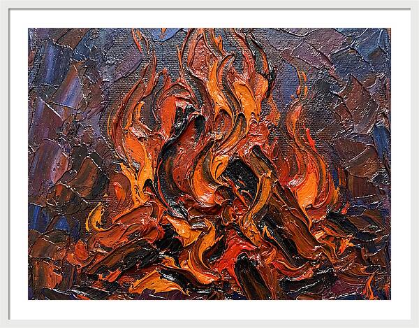 Bonfire Flames Dancing