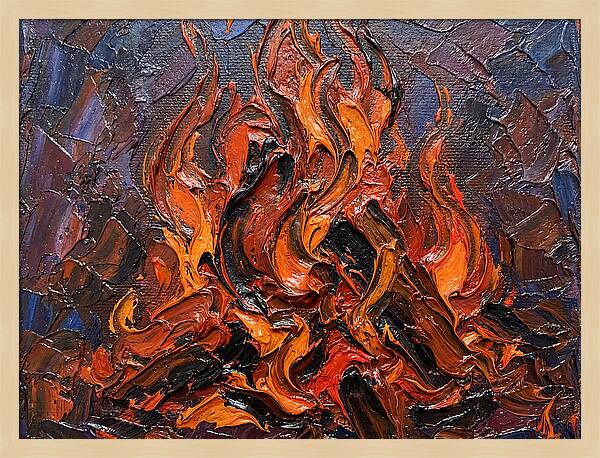 Bonfire Flames Dancing