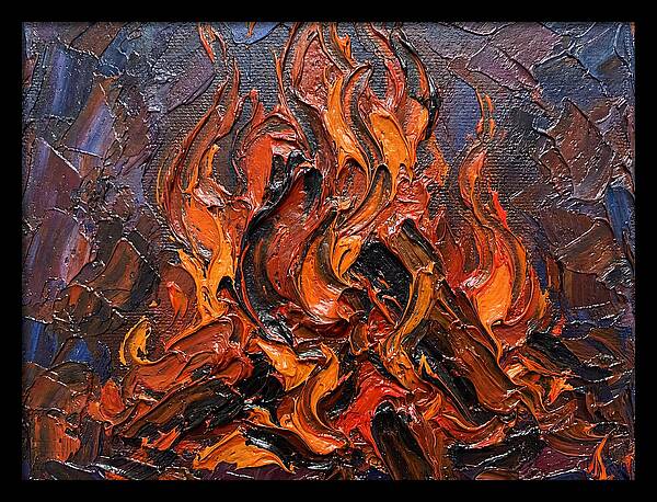 Bonfire Flames Dancing