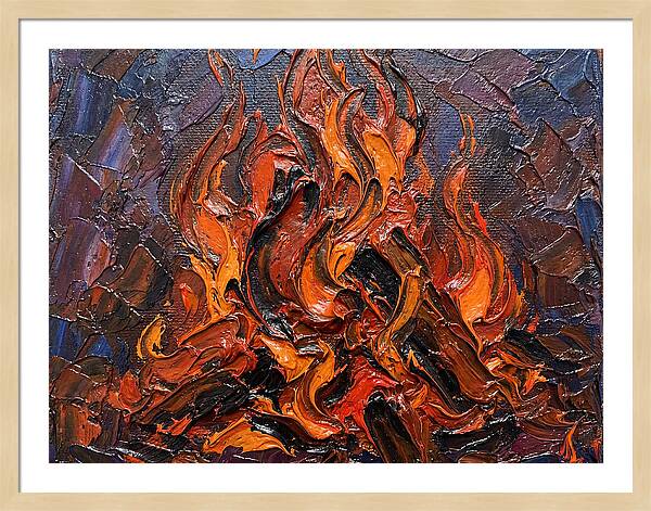 Bonfire Flames Dancing
