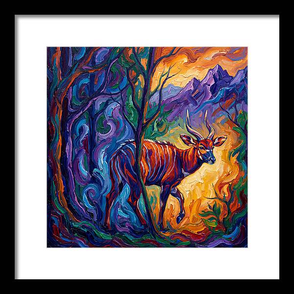 Bongo In Vibrant Wilderness