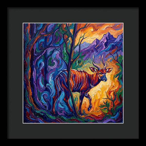 Bongo In Vibrant Wilderness