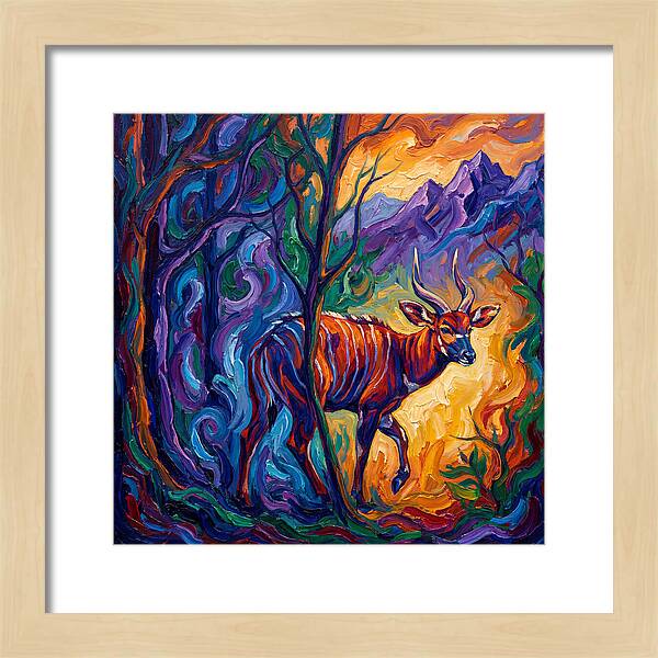 Bongo In Vibrant Wilderness