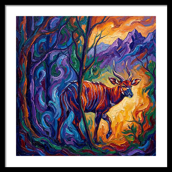 Bongo In Vibrant Wilderness