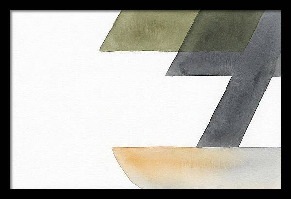 Bonsai Minimalism In Watercolor