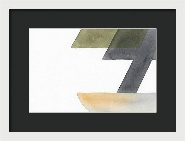 Bonsai Minimalism In Watercolor